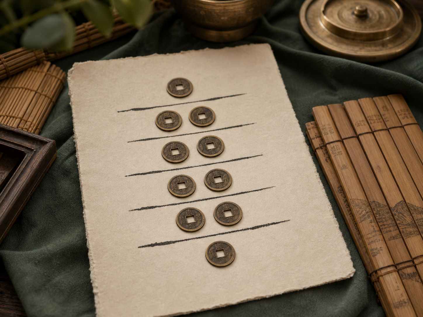 I Ching coin reading